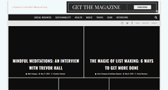 Desktop Screenshot of consciousconnectionmagazine.com